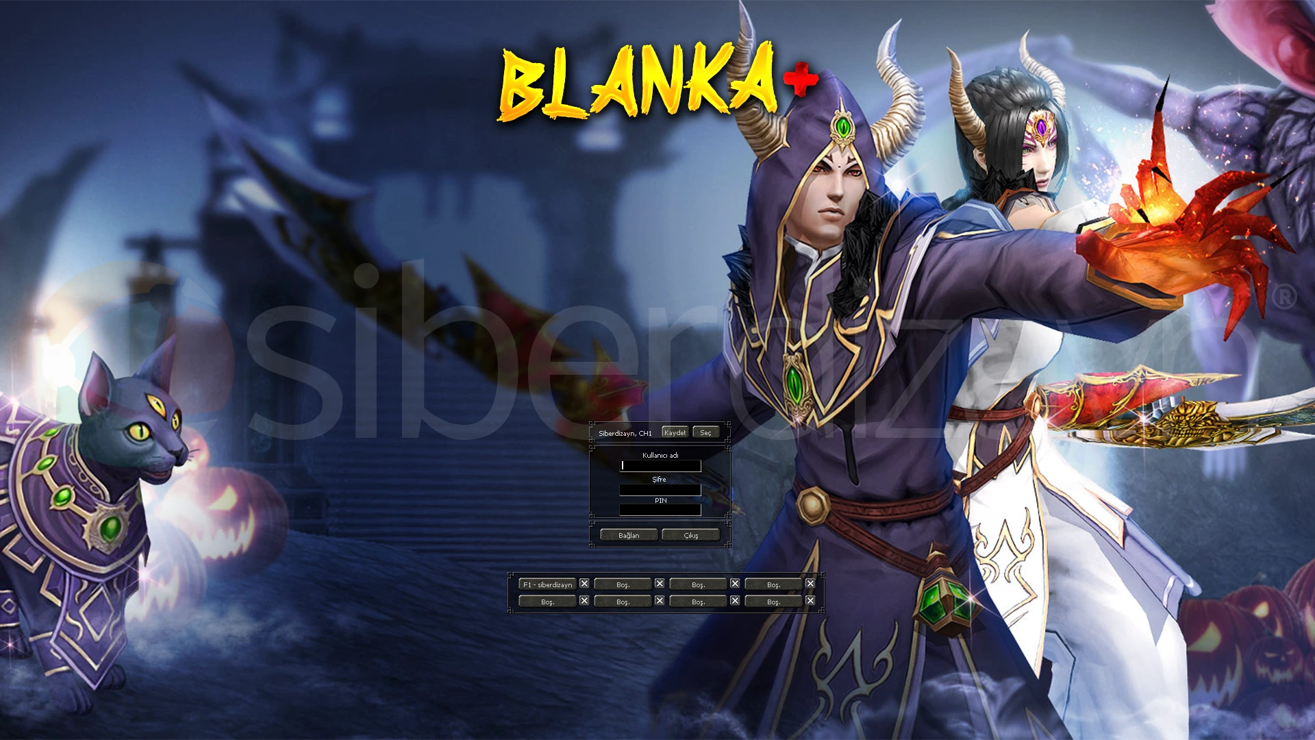Blanka Plus Login & Hesap Kayıt & Pin Sistemi 2