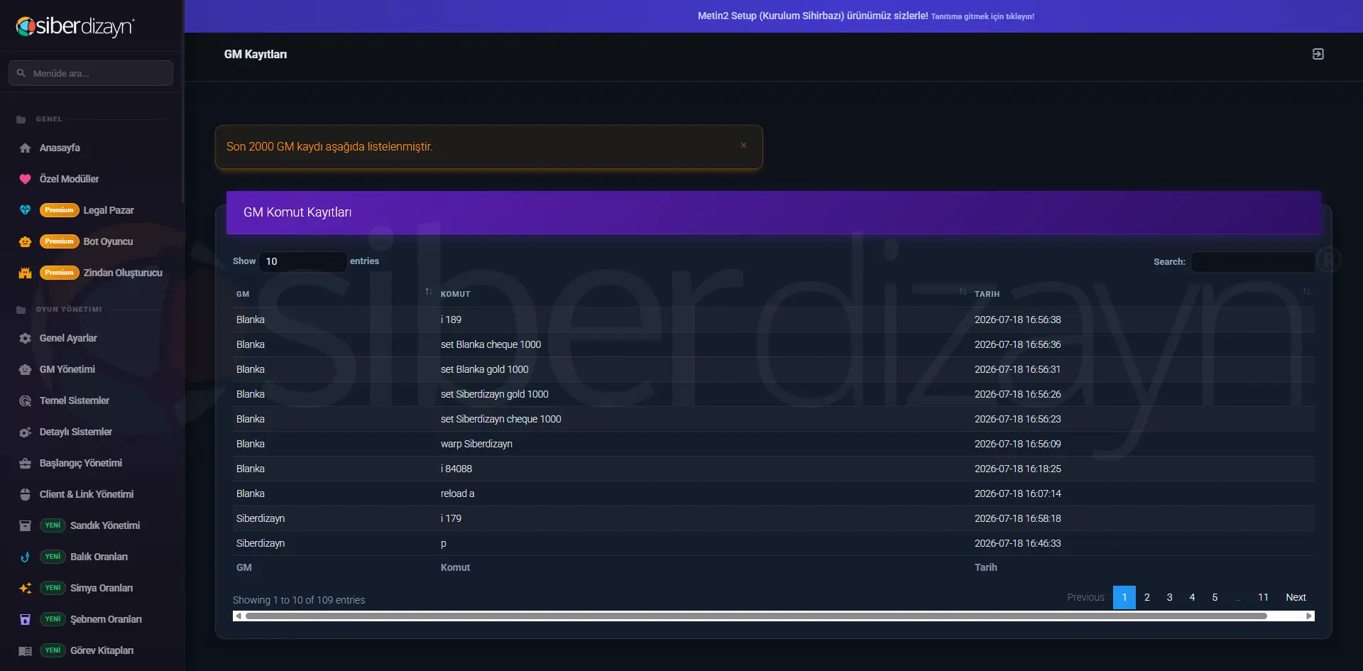 metin2 files blanka plus gm kayıtları