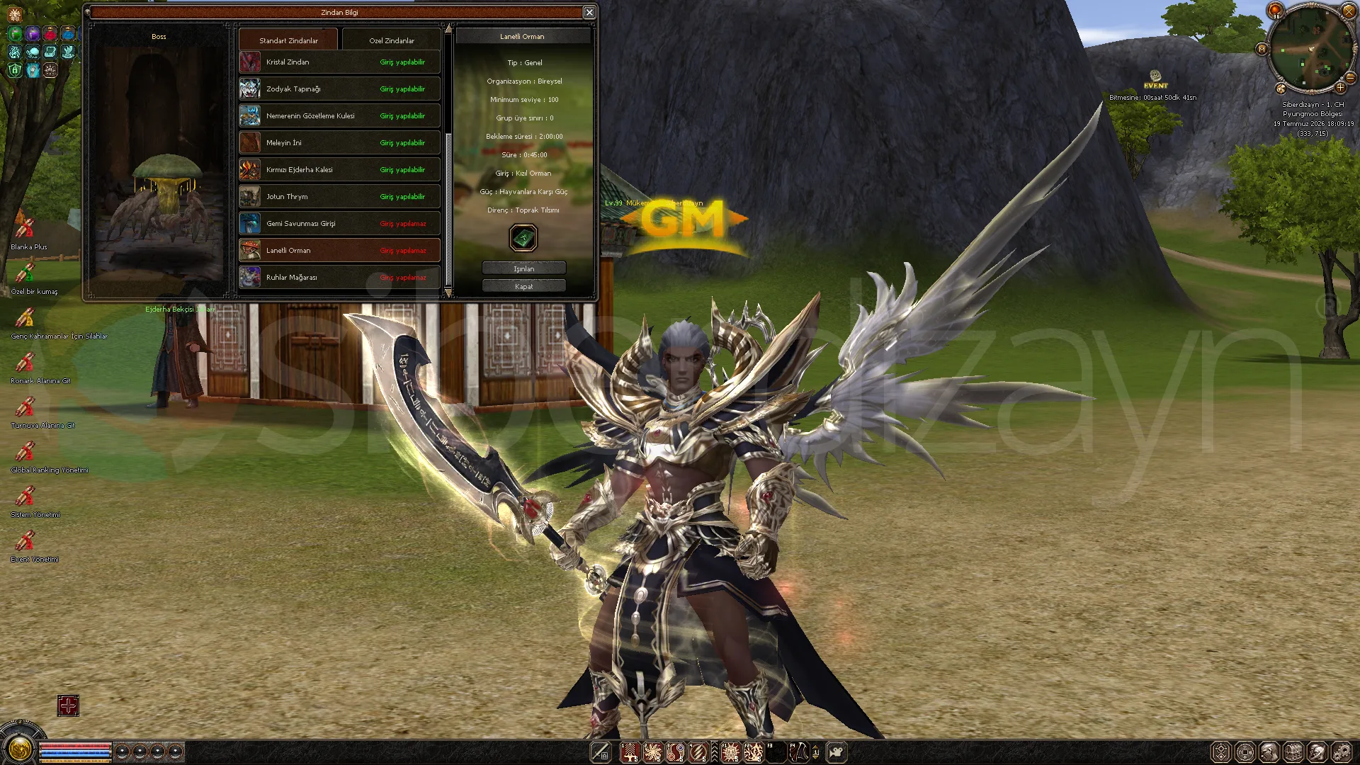 Blanka Plus Standart & Özel Zindan Bilgi Sistemi